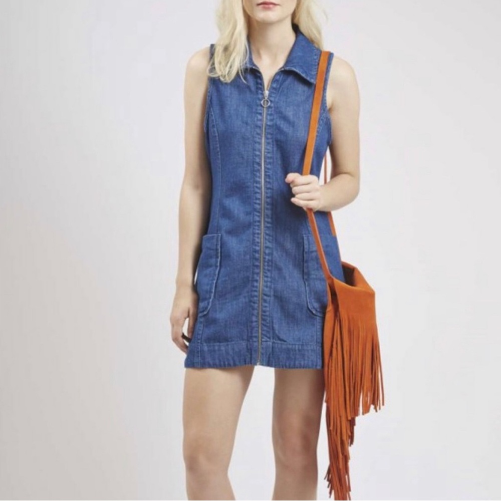 Denim Sleeveless Dress